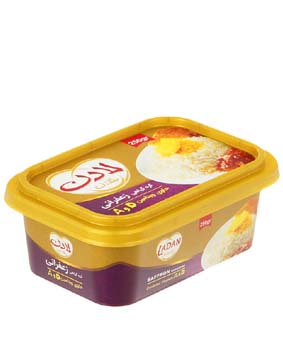کره گیاهی لادن زعفرانی 250گرمی
